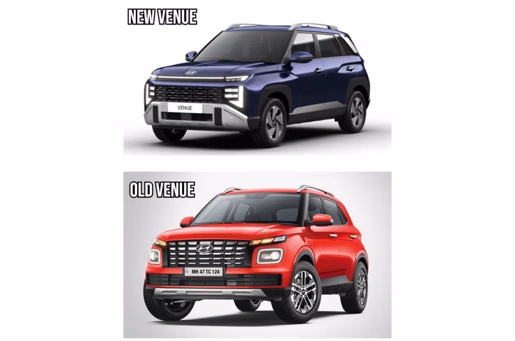 2026 Hyundai Venue compared with old Hyundai Venue on Carbae the new car buying platform
