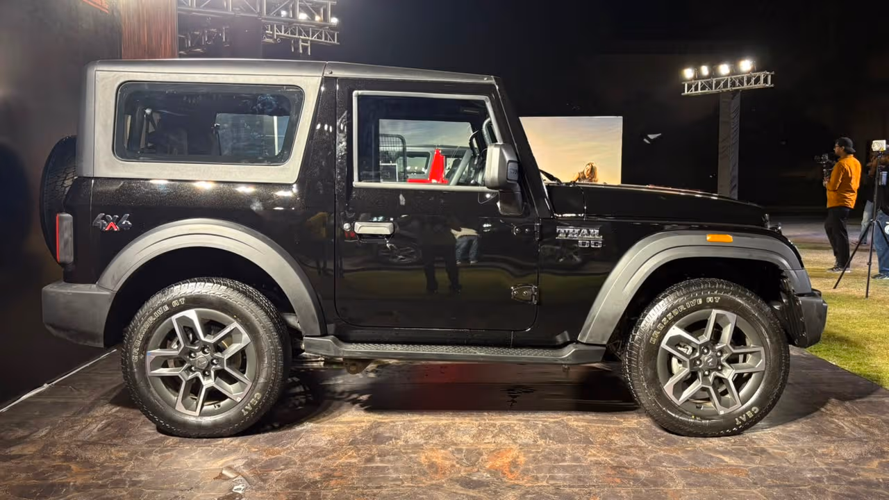 Mahindra Thar OG on Carbae the new car buying platform 