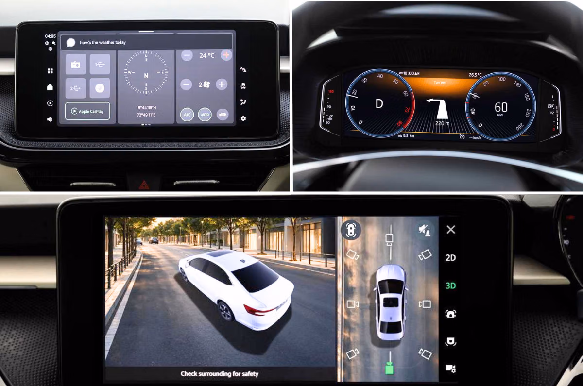 Skoda Slavia Facelift new rear seat massage, 360 degree camera, on carbae- the new car buying platform