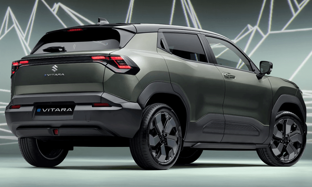 maruti-suzuki-e-vitara, maruti-first-ev, e-vitara-unveiled, maruti-electric-suv, e-vitara-launch-2026, maruti-ev-india, e-vitara-range, bharat-ncap-5-star, electric-suv-india, maruti-e-vitara-specifications, allgrip-e-system, battery-as-service, ev-india-2026, maruti-nexa-ev, compact-electric-suv Maruti Suzuki e-vitara launch details on Carbae the new car buying platform