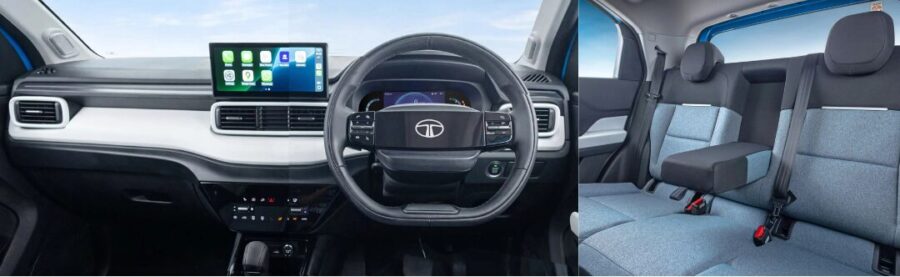 Tata Punch Facelift launched at 5.59 laksh in India interior features at Carbae the new car buying platform